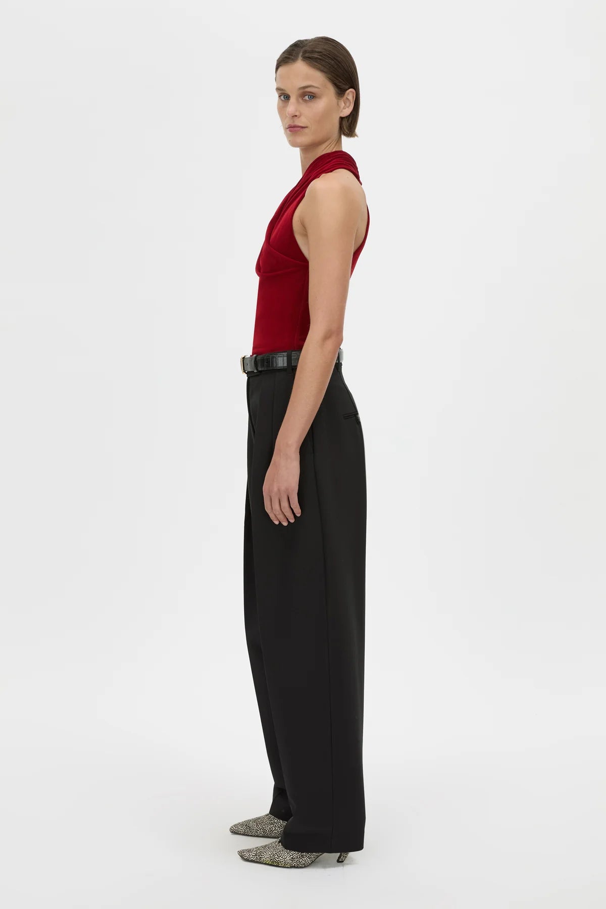 RAVINE BODYSUIT - CHERRY