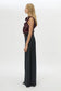 SANA DRAPE TOP - BURGUNDY