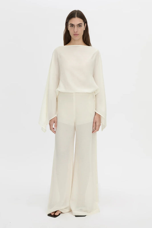 TESSARA PANT - CREAM