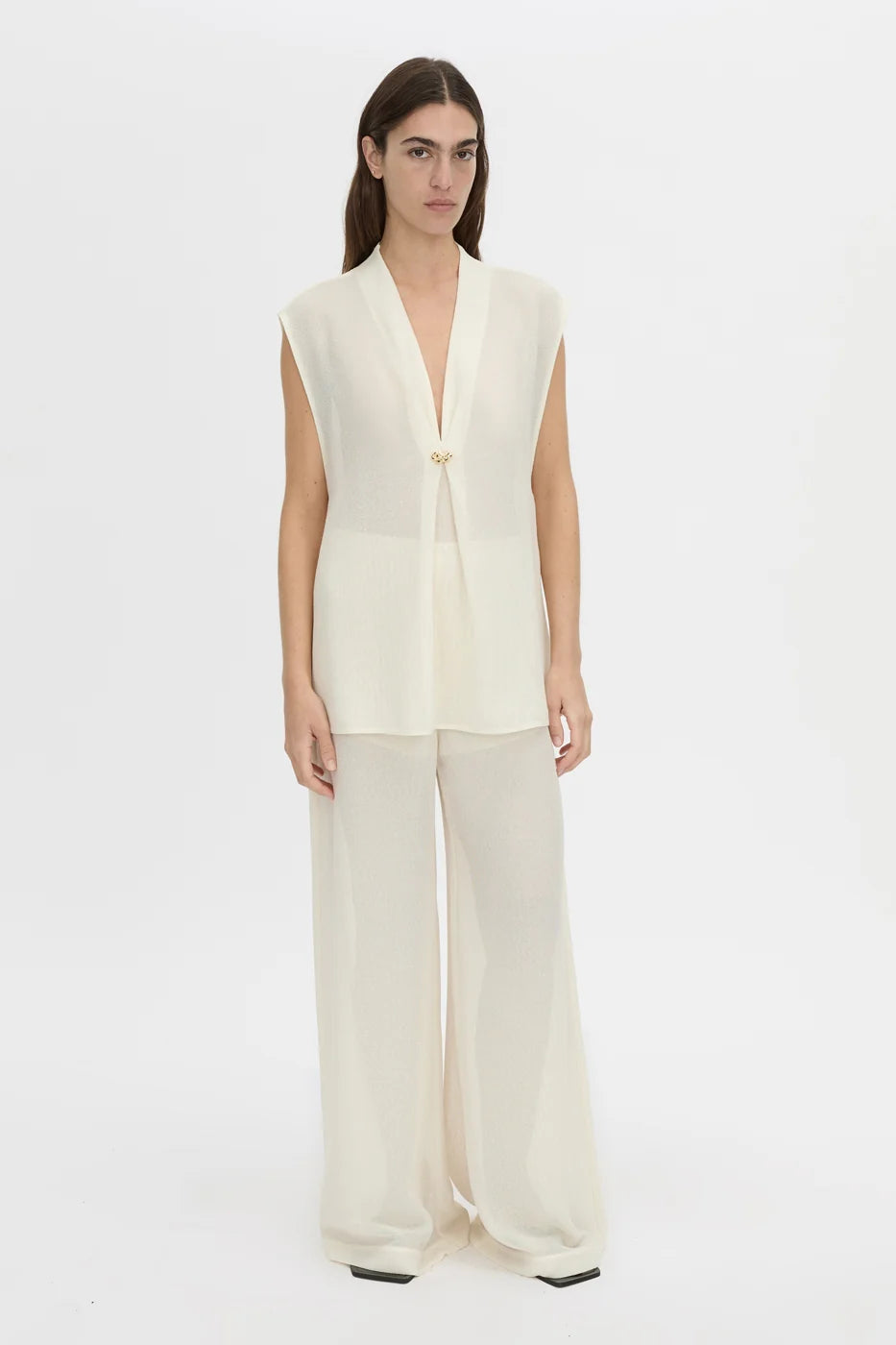 TESSARA TOP - CREAM