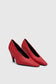WAVE TEXTURED PUMP - RED