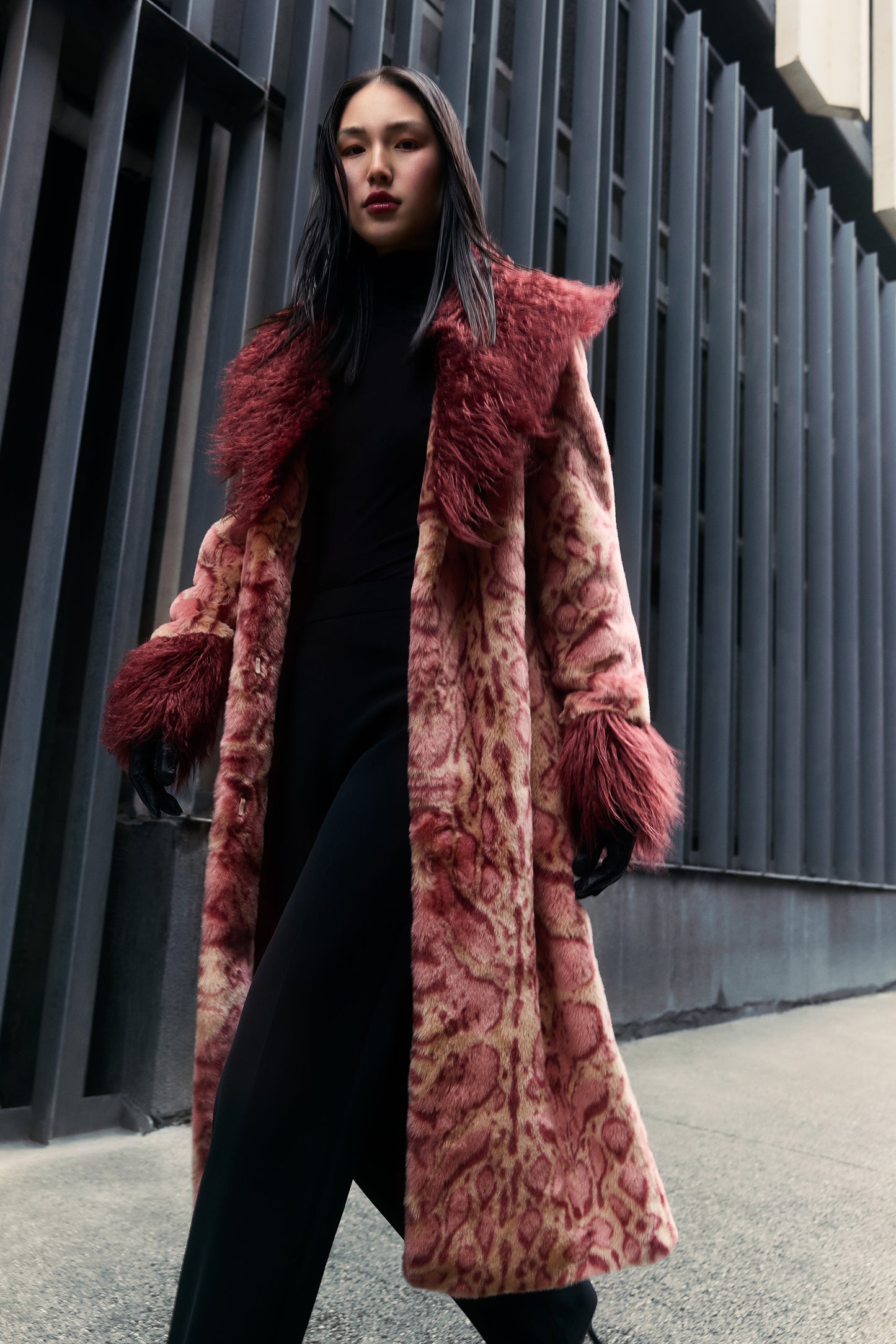 CUVEE ROSE COAT - ROUGE