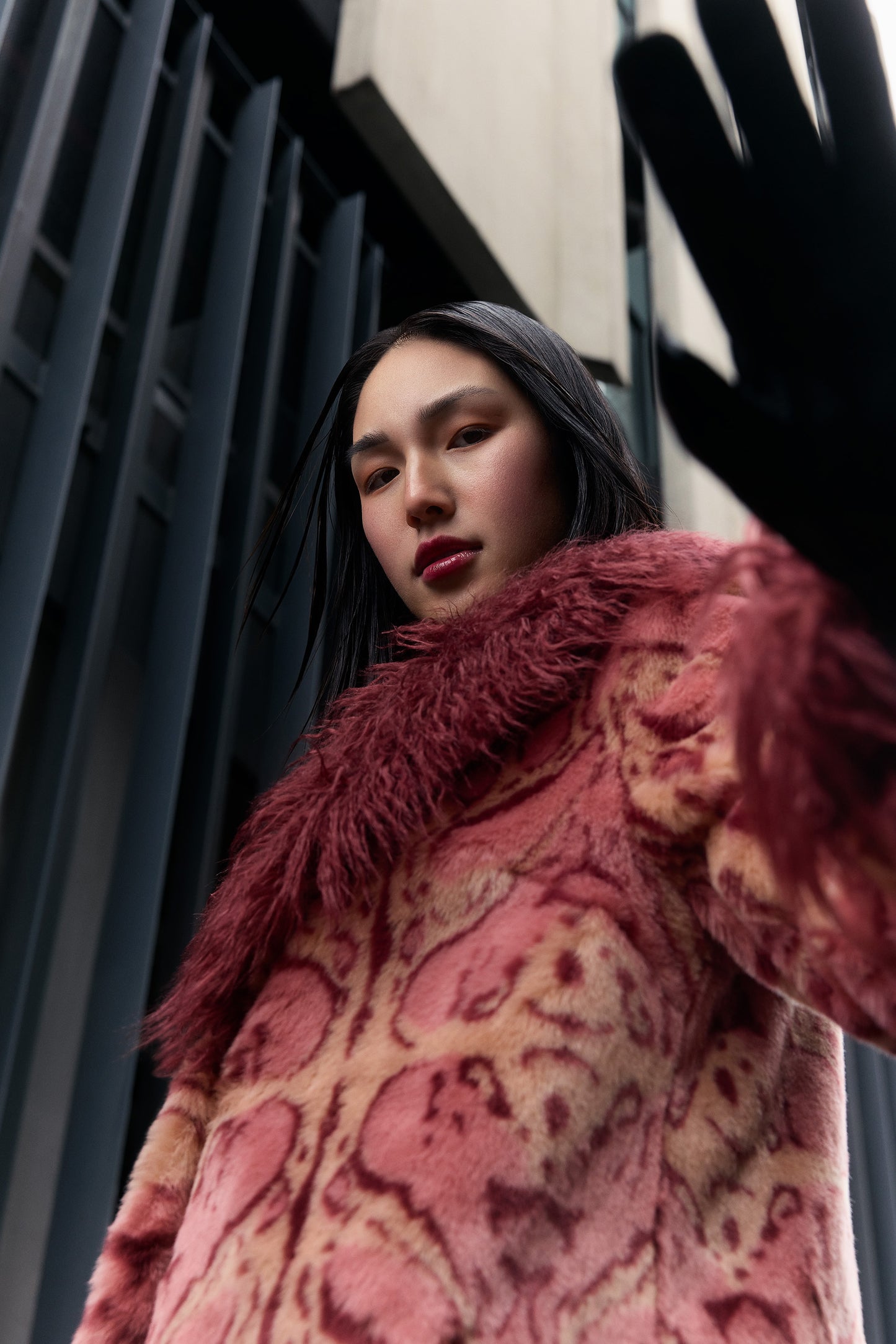 CUVEE ROSE COAT - ROUGE