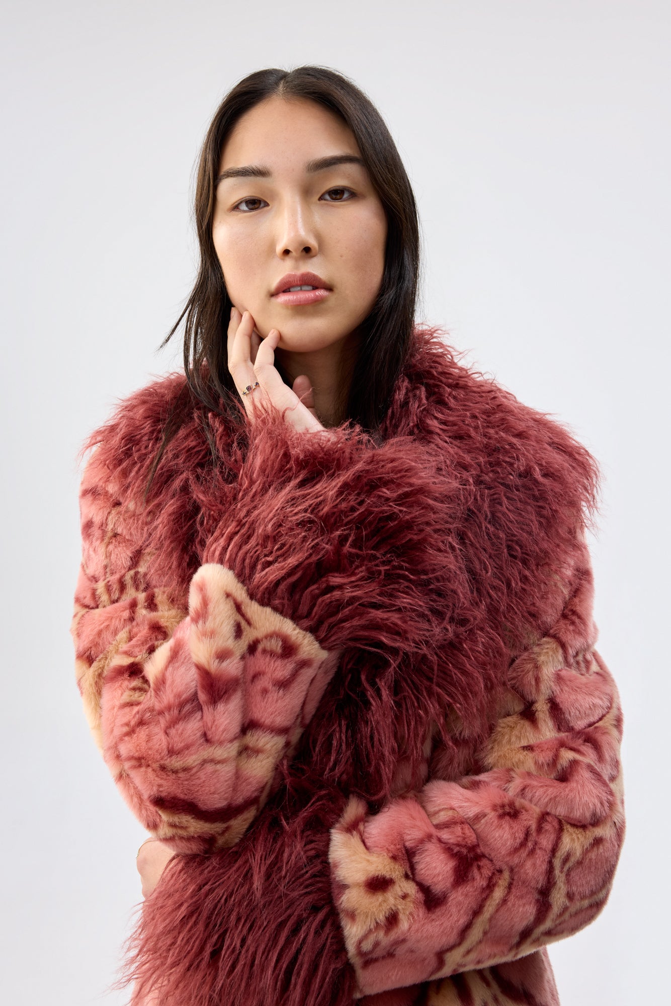 CUVEE ROSE COAT - ROUGE