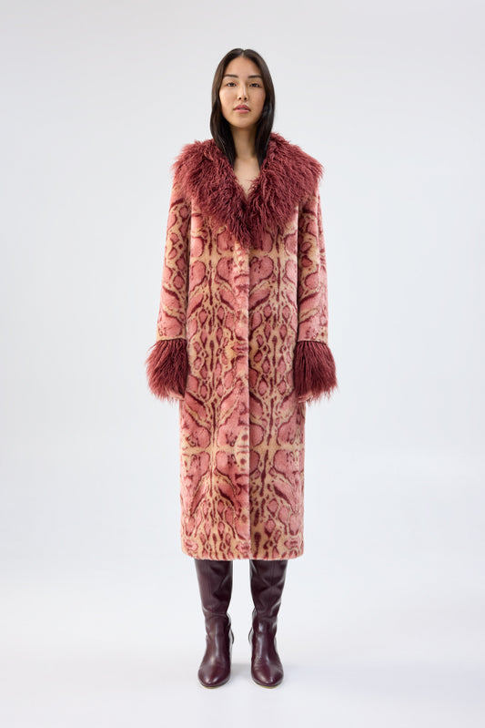 CUVEE ROSE COAT - ROUGE