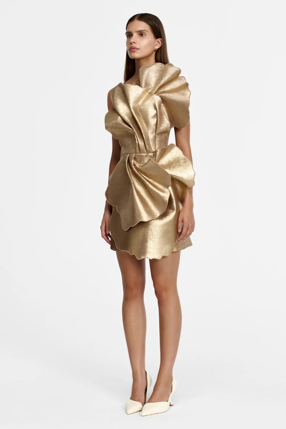 *PREORDER* OAKENZALE MINI DRESS - GOLD