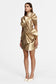 *PREORDER* OAKENZALE MINI DRESS - GOLD
