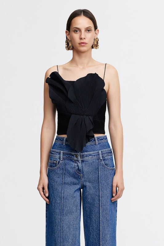 NEWTOFT TOP - BLACK