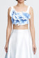 CRAGIBURNE TOP - IVORY/MIDNIGHT