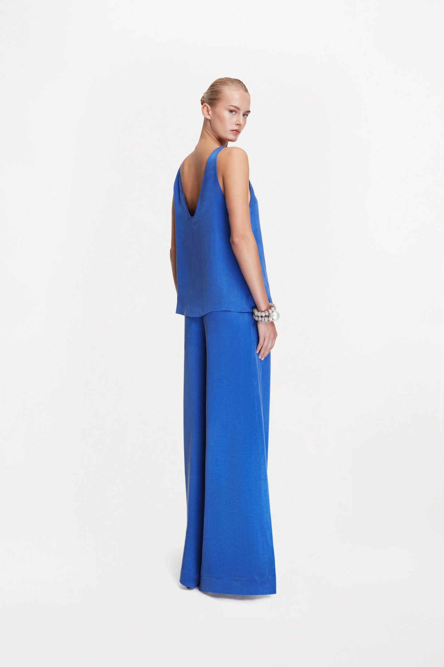 AVRA TROUSER - AEGEAN BLUE