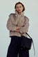 RICKIE CROPPED TRENCH - BEIGE