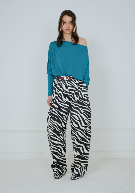 DEVON TOP - TEAL