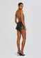 SABLE FRINGE TOP - BRONZE