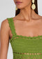 WINONA CROCHET DRESS - KIWI