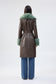 EMPATHY COAT - BROWN/GREEN