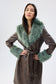 EMPATHY COAT - BROWN/GREEN