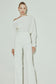FUTURE FEELING KNIT TOP - WHITE