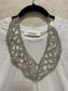 CLASSIC TEE W/ NECKLACE - BIANCO