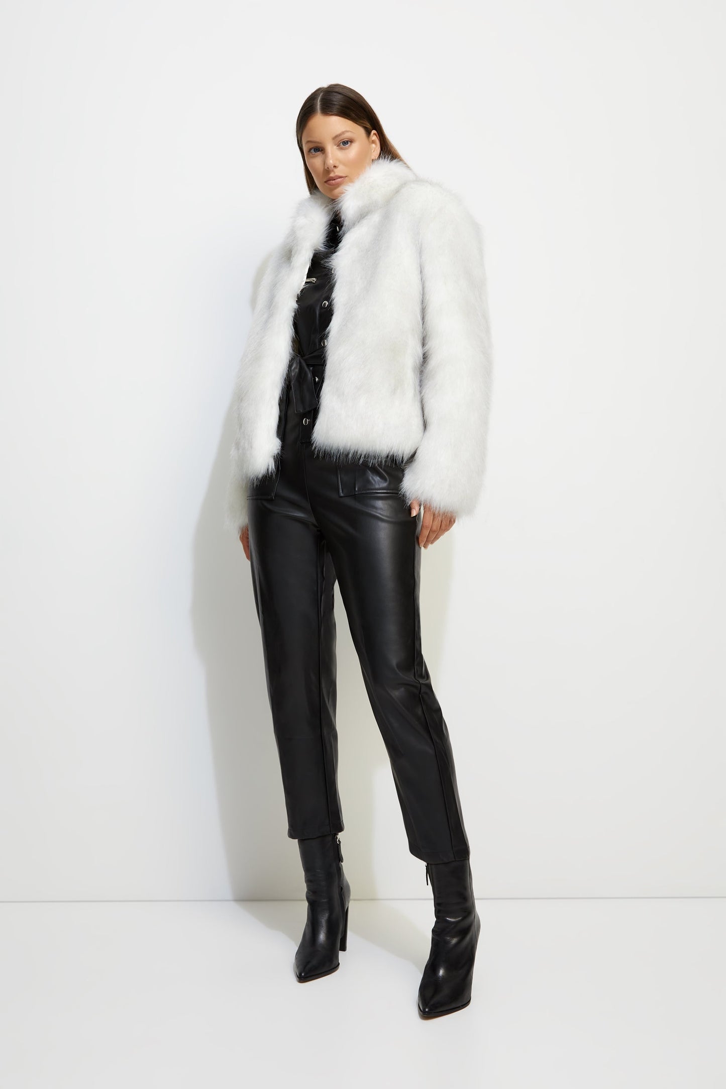 *PREORDER* FUR DELISH JACKET - SWISS WHITE