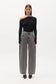 *PREORDER* GISELLE KNIT TOP - BLACK