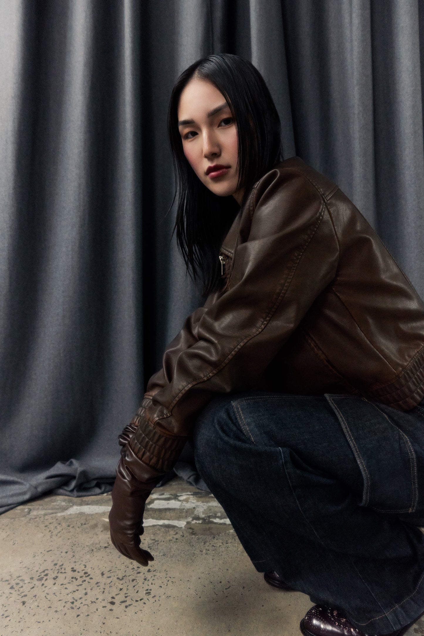 GAME CHANGER JACKET - CHOCOLATE