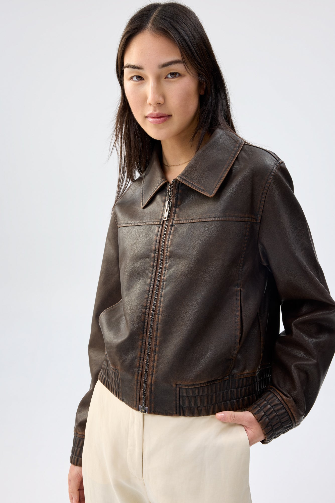 GAME CHANGER JACKET - CHOCOLATE
