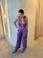 HARRIET JUMPSUIT - VINTAGE PURPLE