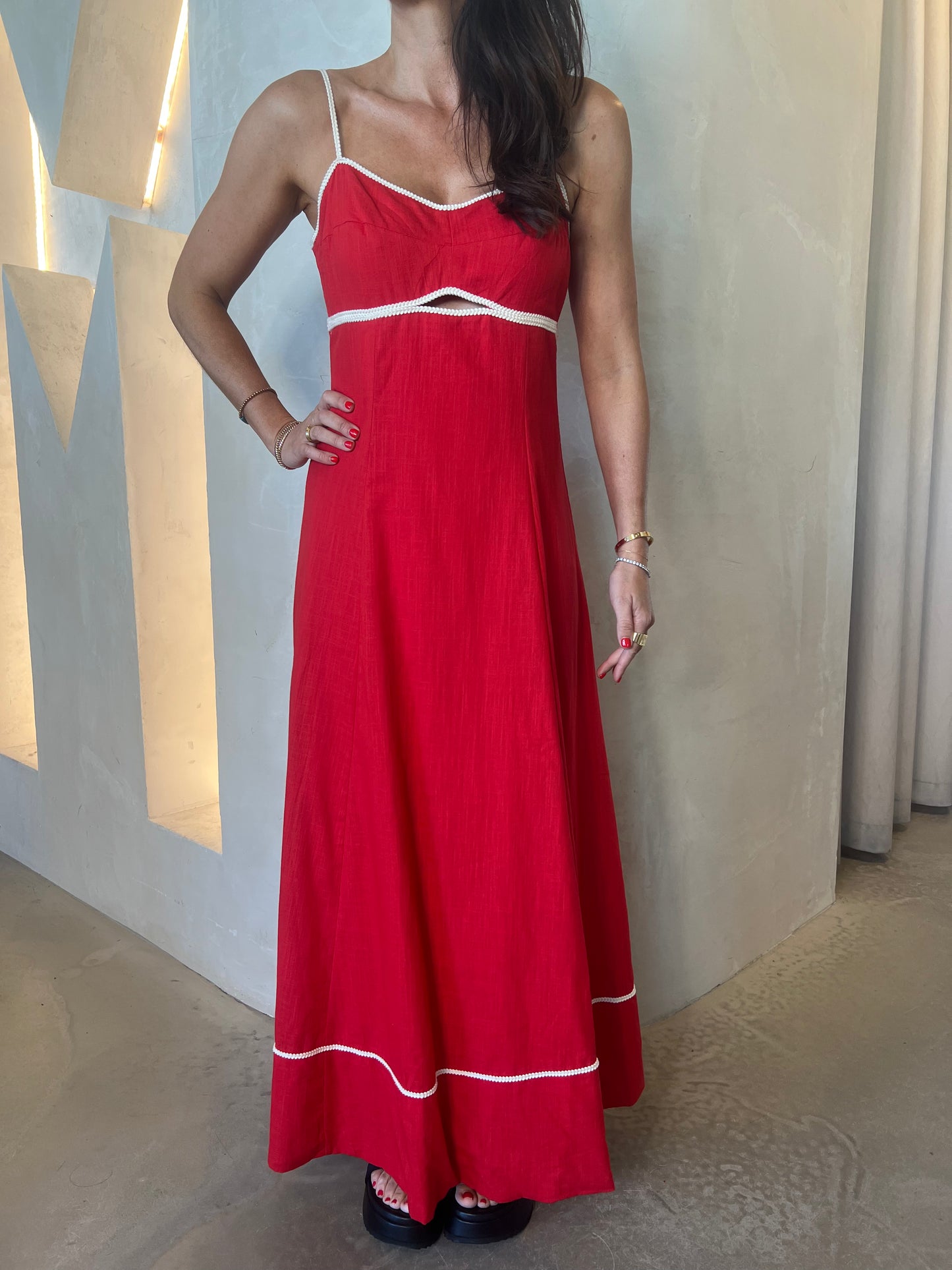 MAXI DRESS - RED