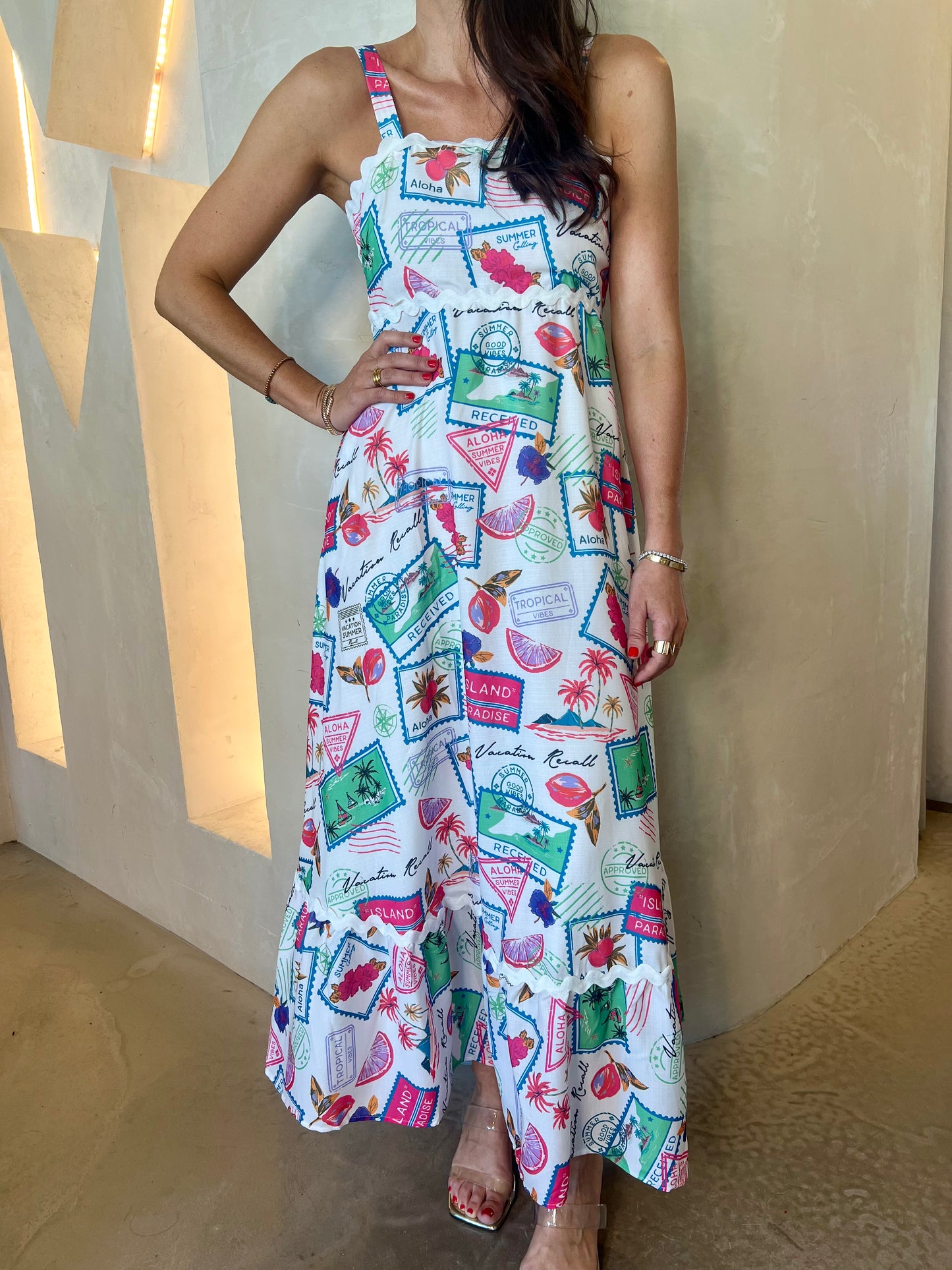 CAPRI MAXI DRESS - PRINT