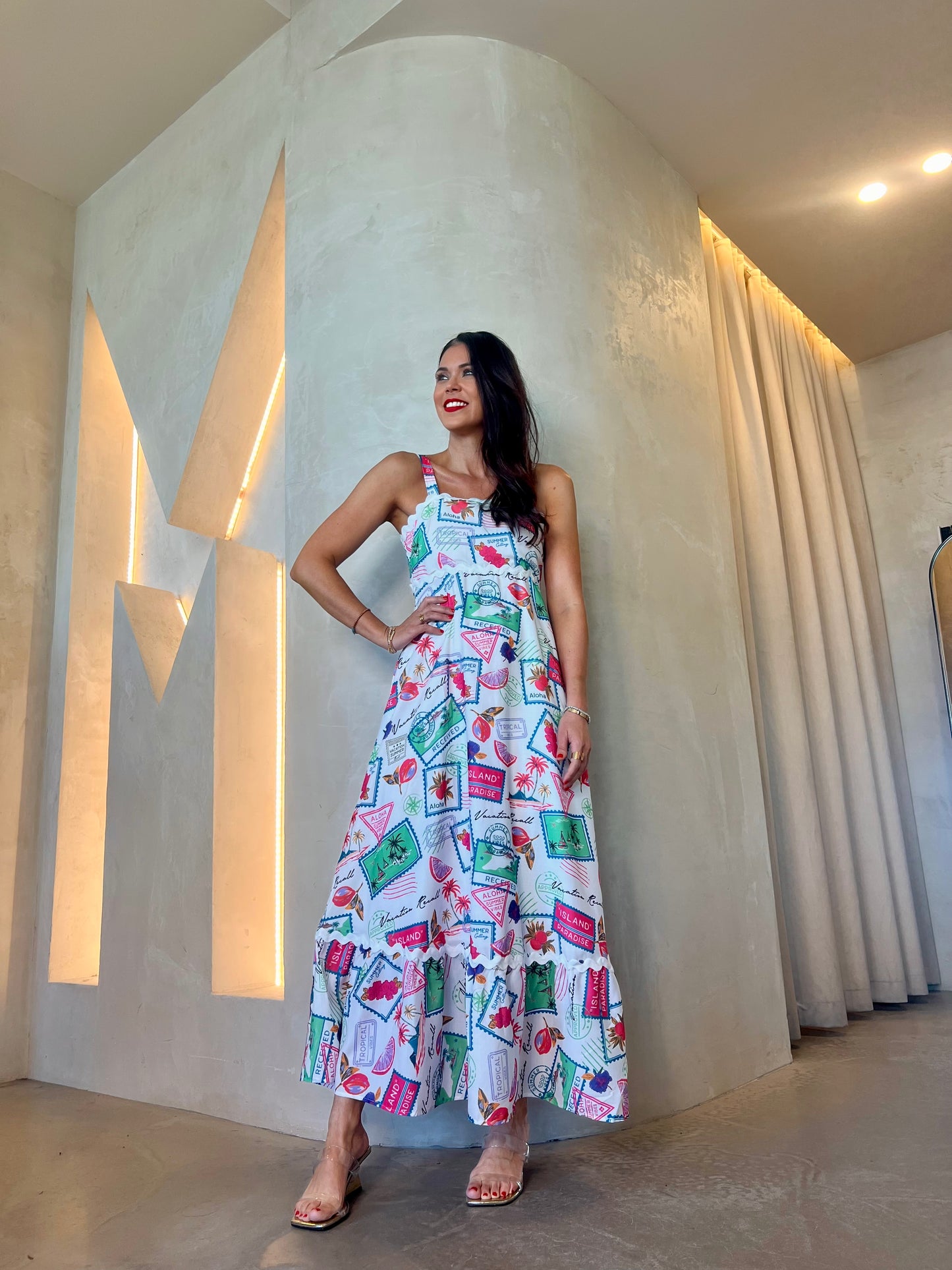 CAPRI MAXI DRESS - PRINT
