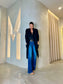 BLACK LONG CARDI
