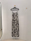 MAXI DRESS - WHITE/BLACK