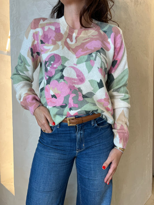 FLORAL JUMPER - MULTI