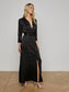 URIAH SATIN SHIRT DRESS