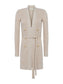 NOE DOUBLE BREASTED CARDI PECAN