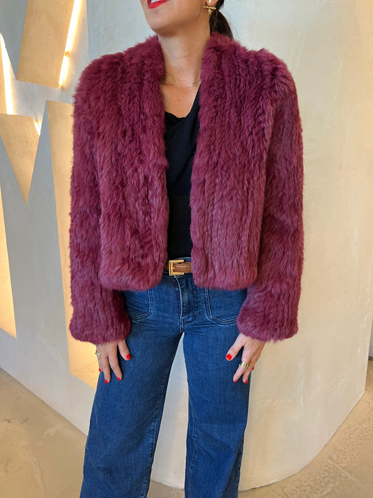 EMMA JACKET - CHERRY