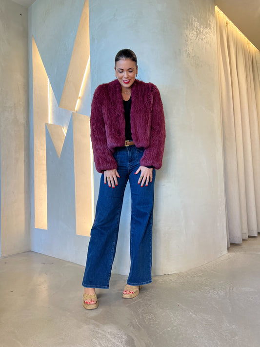 EMMA JACKET - CHERRY