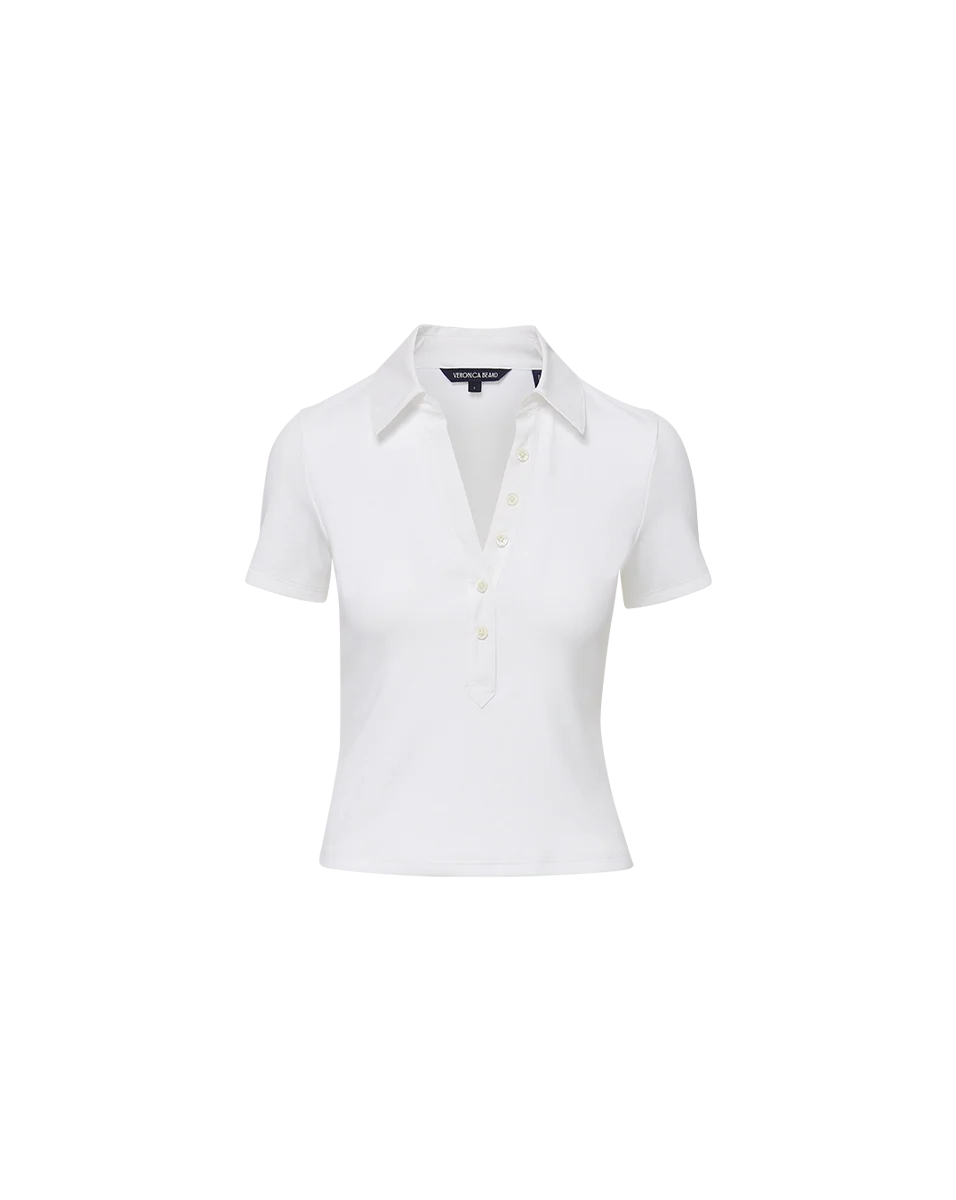 *PREORDER* KEARNEY BUTTON DOWN TEE - WHITE