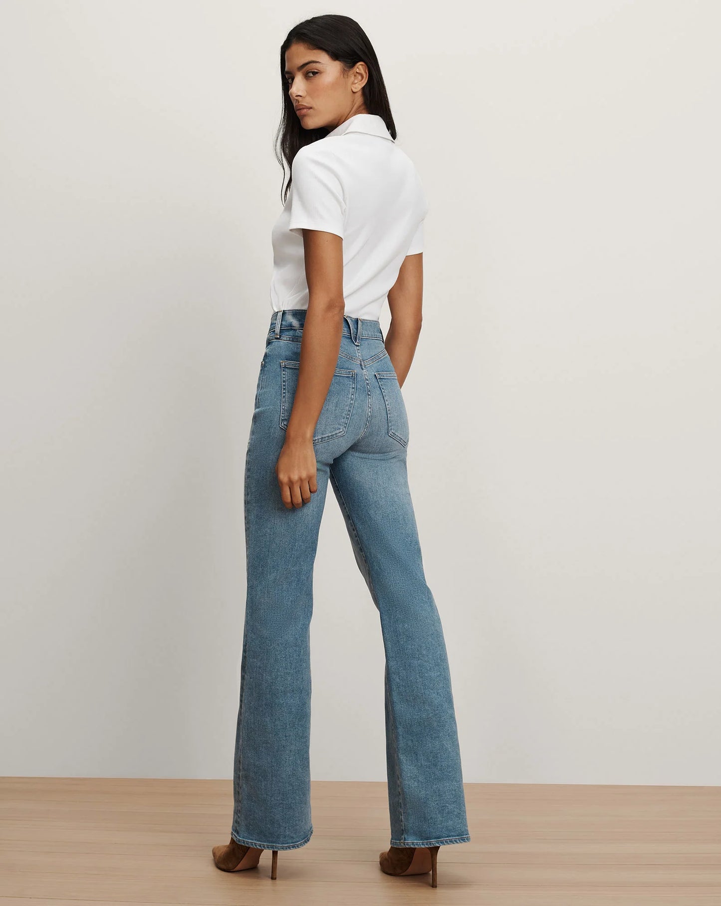 *PREORDER* KEARNEY BUTTON DOWN TEE - WHITE