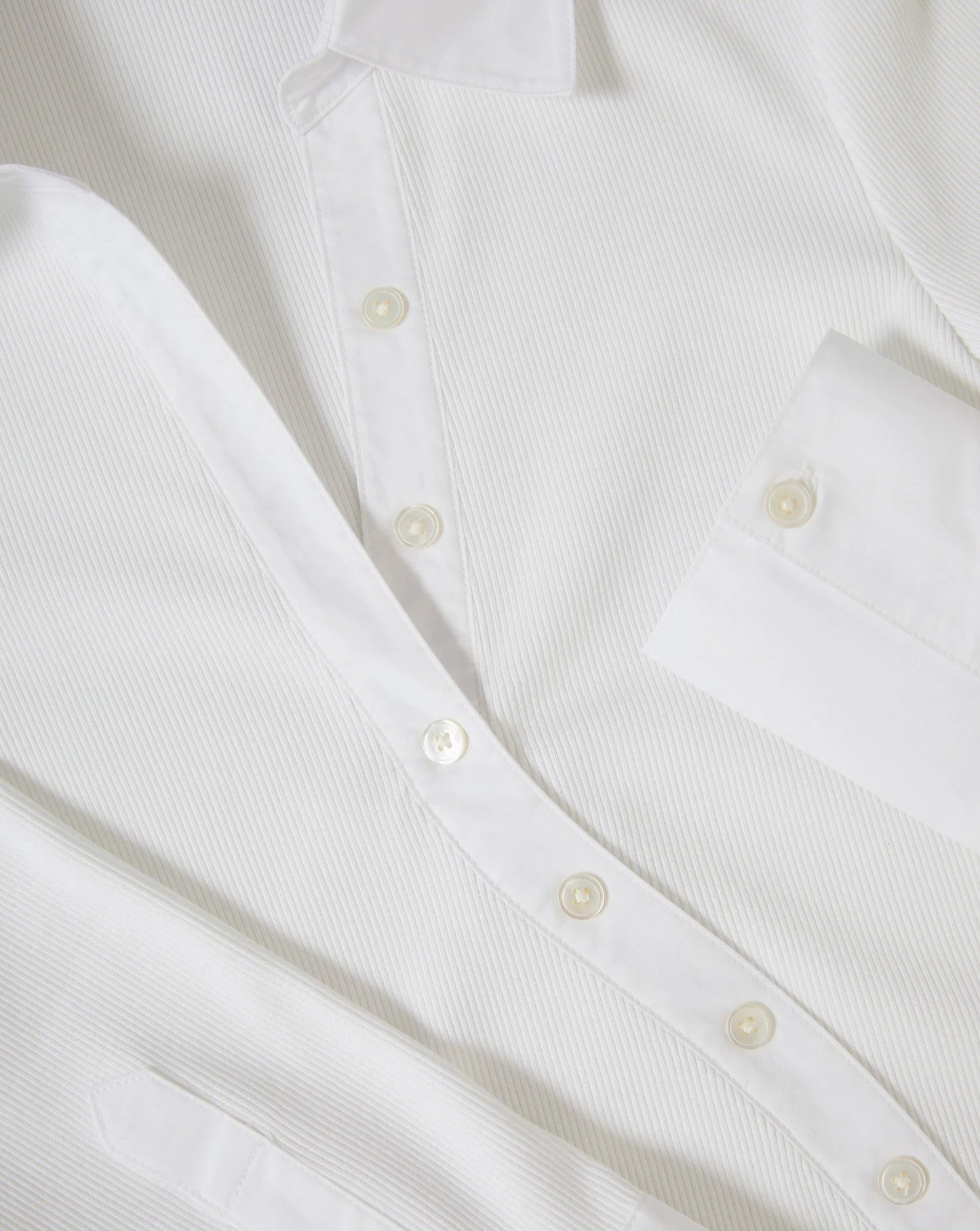 *PREORDER* BRENNER BUTTON DOWN TOP - WHITE