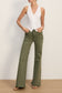 JOPLIN FLARE JEAN - ARMY
