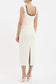JACQUIE MIDI DRESS - CREAM