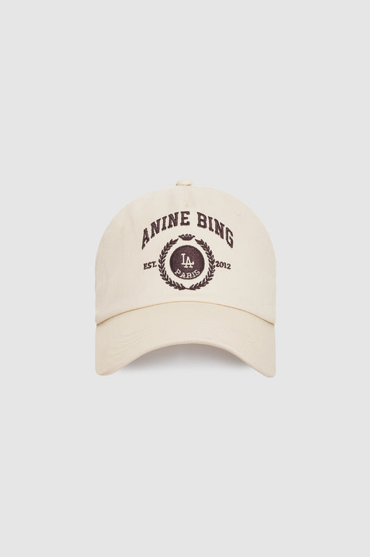 *PREORDER* JEREMY BASEBALL CAP COLLEGIATE - CREAM