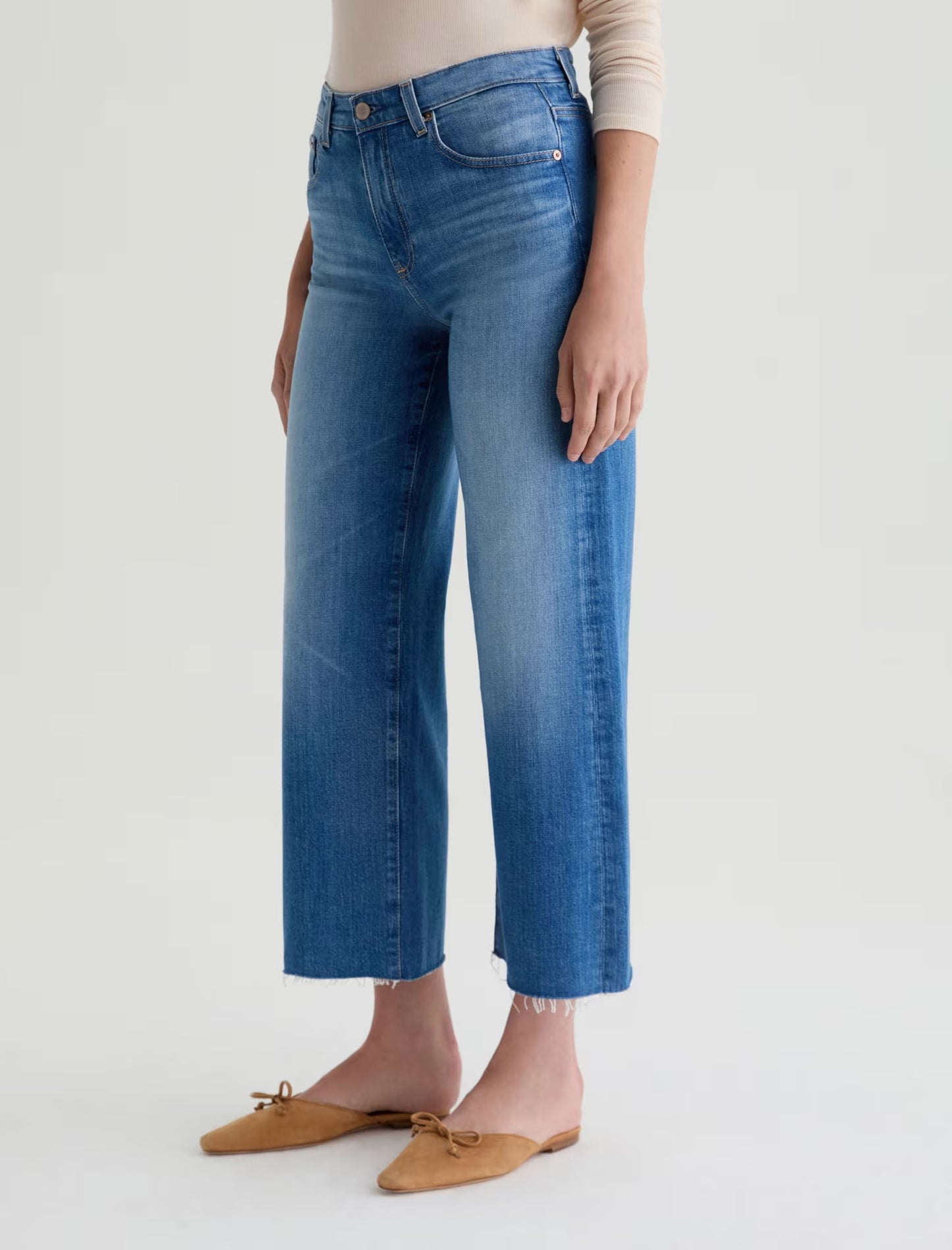 SAIGE WIDE LEG CROP JEAN - 13 YEARS ALLURE