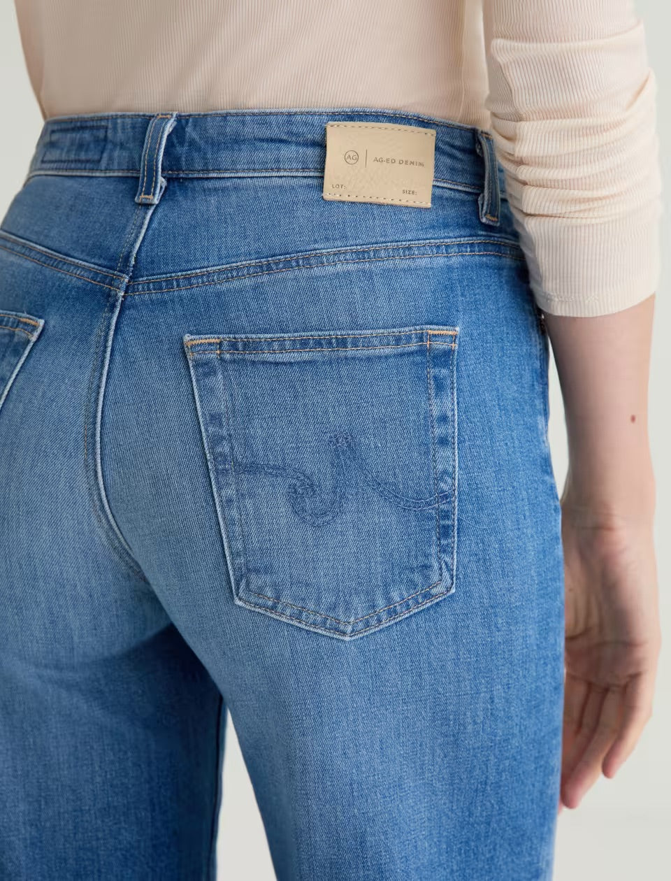 SAIGE WIDE LEG CROP JEAN - 13 YEARS ALLURE