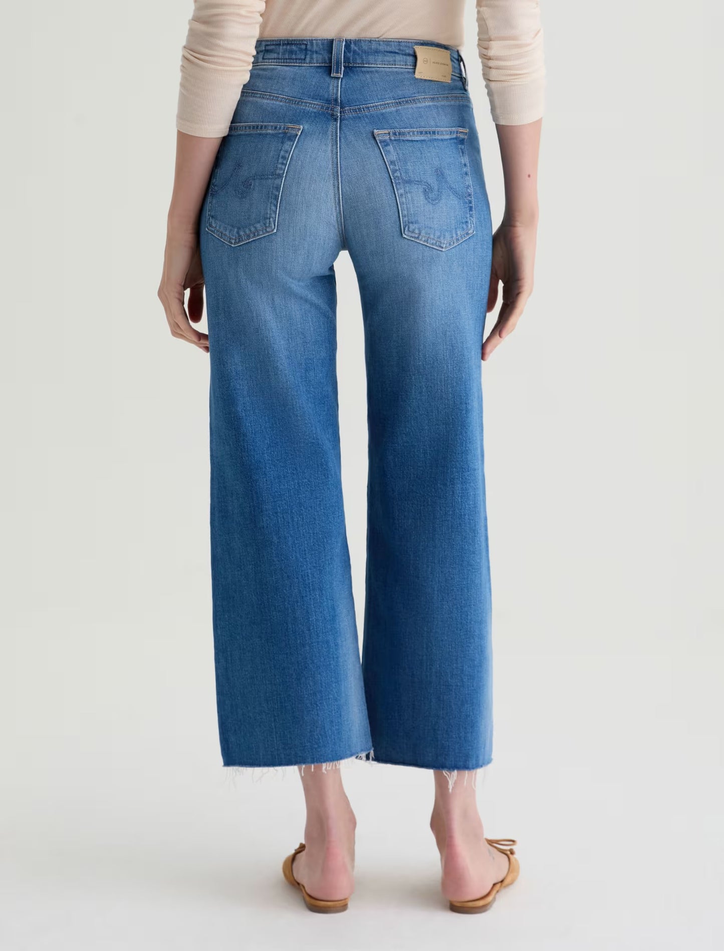 SAIGE WIDE LEG CROP JEAN - 13 YEARS ALLURE