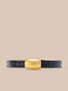 *PREORDER* MILOU BELT - BLACK CROC EMBOSSED