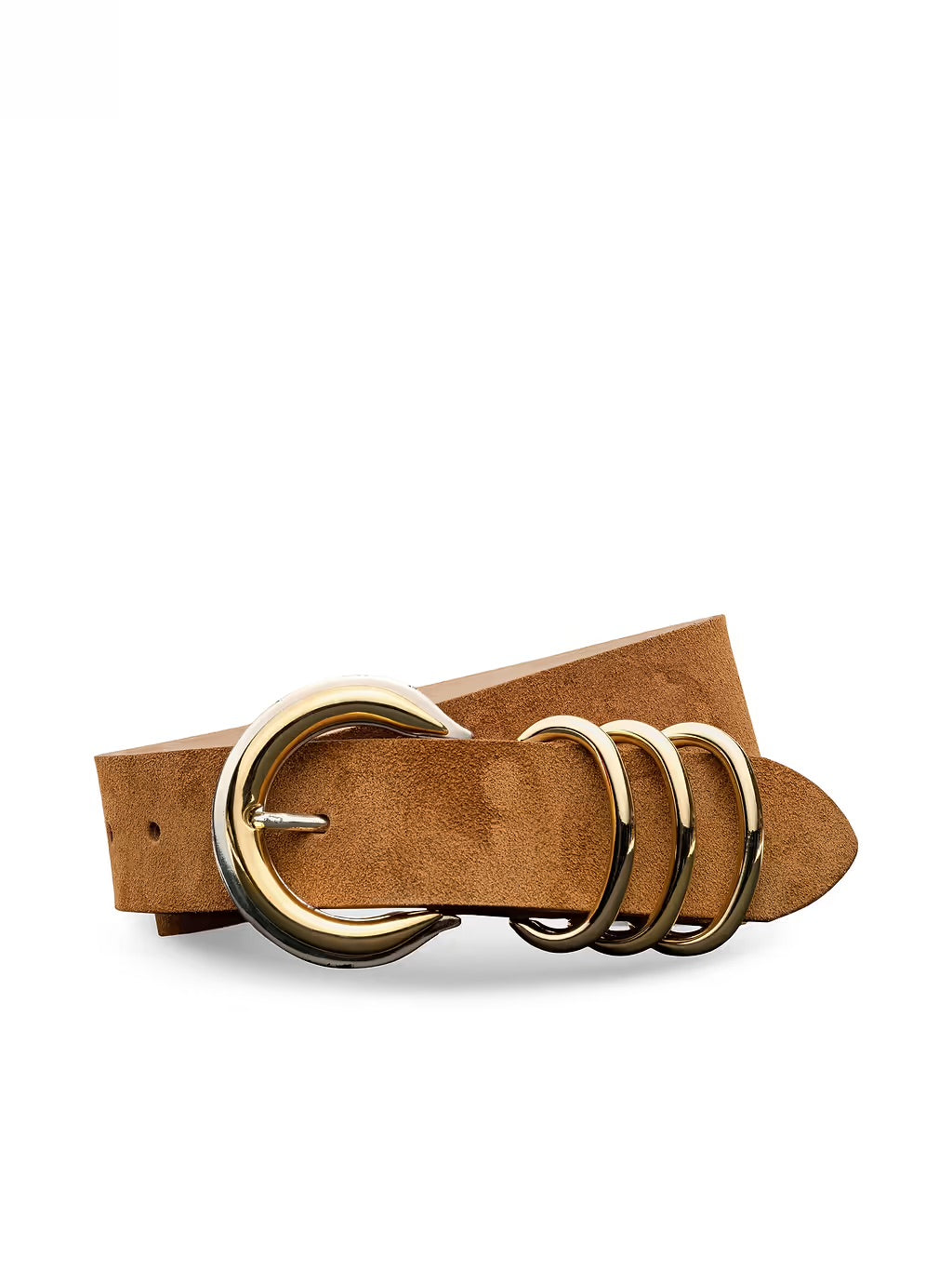 *PREORDER* TOBAR SUEDE BELT - COGNAC