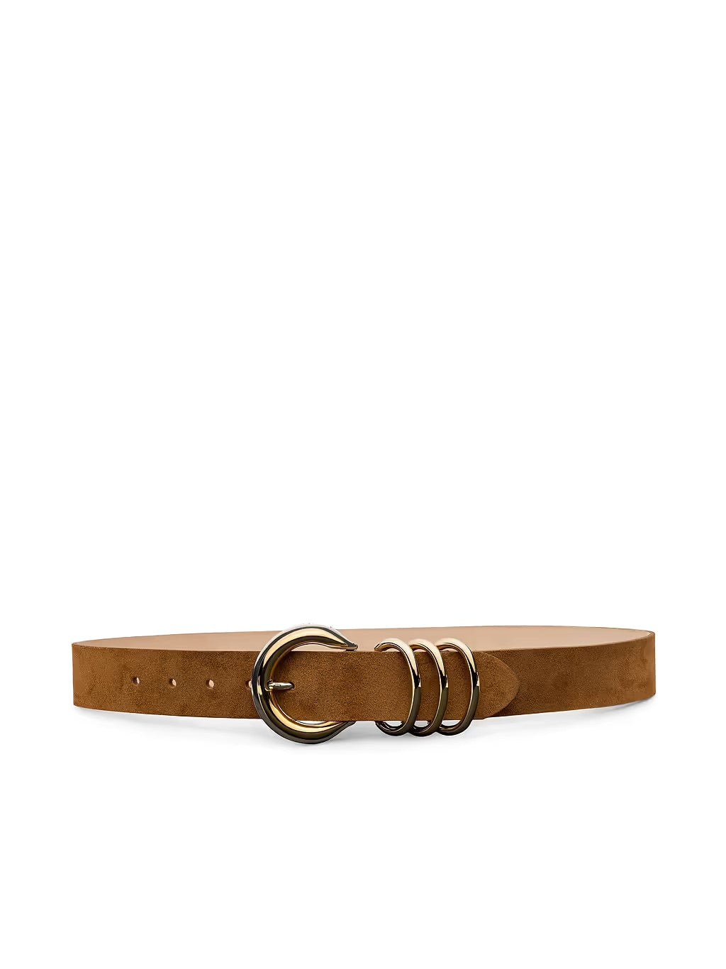 *PREORDER* TOBAR SUEDE BELT - COGNAC