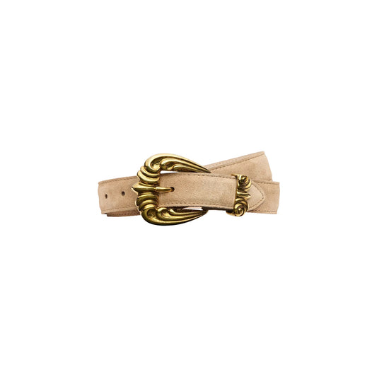 BENNET ANTIQUE BELT - CAPPUCCINO